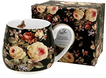 DUO FLORAL Fassbecher 430 ml WARDA New Bone China Porzellan