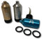 IST O-Ring Flasche Scuba Tauch Keychain Ring, mit O-Ringen und Werkzeug (Blau)