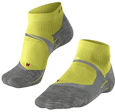 FALKE Damen Laufsocken RU4 Endurance Cool Short, Funktionsgarn, 1 Paar, Gelb (Babouche 1255), 41-42