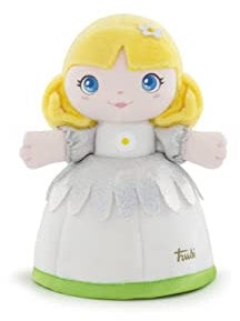 Trudi Gänseblümchen Puppe Dolls Prinzessin Plüsch. Stoffpuppe. Spiel für Mädchen. Geschenkidee für Kinder. | 13x18x9cm Größe XS Dolls | Modell TUDD3000