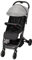 Interbaby - Passeggino Leggero | Passeggino per Bambini Nascita a 48 Mesi o 22 kg | Pulsante di Ripiegamento Rapido, Ammortizzatori, Capottina Intercambiabile XXL, Passeggino Minimum Plus Space Grigio