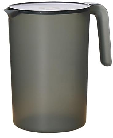 Krug aus Kunststoff mit Deckel für Kühlschrank, 2 l