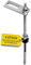 Avoltik Lot de 6 vis à double filetage en acier inoxydable M10 x 300 mm avec tôle adaptateur I Vis à double filetage M10 résistantes aux intempéries avec joint et écrou à dents de blocage
