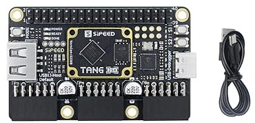 Sipeed Tang Primer 25K GW5A FPGA Development Board, Linux RISCV Single Board Computer, with MIPI 2.5Gbps Ethernet PMOD Port for FPGA Education, Support SDRAM HDMI Camera Module (SDRAM Bundle)
