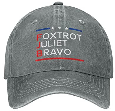 Sonnenschutzkappe Fjb Cap Fjb Foxtrott Juliet Bravo Schirmmütze Verstellbar Sportkappe Atmungsaktiv Schirmmütze Für Damen Running Sommer