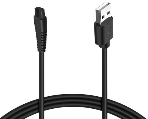 Bouge Hair Clippers USB Charging Cord Compatible with Surker Beard Trimmer for Men Cordless Cutting Machine Replacement Power Cable 4.9FT