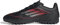 adidas F50 Club Football Boots Turf, Botas de fútbol Unisex Adulto, Core Black/Iron Met./Lucid Red, 39 1/3 EU