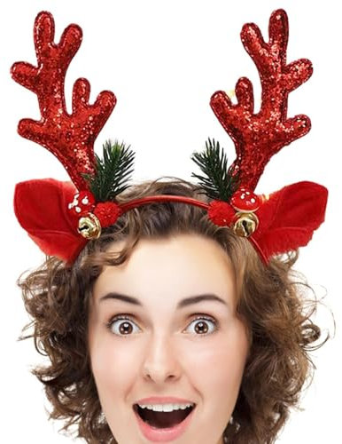 Serre-tête de Noël - Serre-tête de Noël - Serre-tête de Noël - Serre-tête pour Noël et fêtes