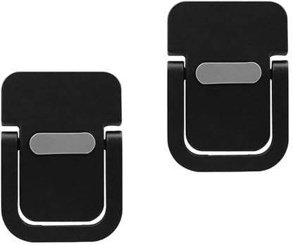 Ginddy Tastatur Ständer,2 Stück Unsichtbarer Computer-Tastatur-Ständer für Schreibtisch Faltbare Laptop-Füße für Smartphone,iPad,Laptop,Computertastatur,Laptop für den Schreibtisch Usw(Schwarz)