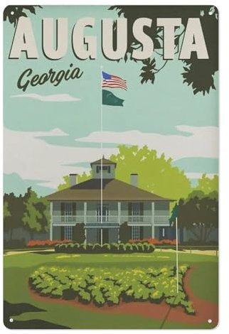 1000 Puzzles Für Erwachsene，Georgia, Augusta, Golf，Freizeit Unterhaltung Kinder Spielzeug Zuhause Dekoration Art Geschenk（75x50cm）-AE58