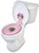 Disney Baby Minnie Reducteur Toilette Enfant Flip & Sit de Bright Starts, se fixe solidement aux toilettes, s'adapte à la plupart des toilettes