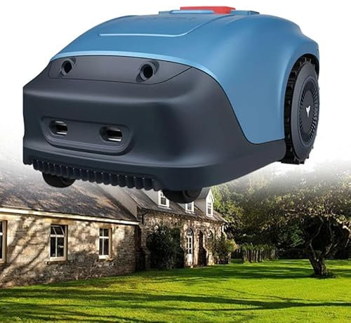 WEIMILOR Tondeuse Robot Connectée + Kit Câble - 1000m² Tonte, Précision 20-50 mm, Pente 33°, Compatible Alexa/Google Home