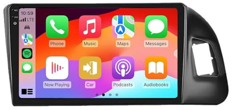 10-Zoll-Doppel-Din-Autoradio für Q5 8R 2008-17 HD-Touchscreen-Autoradio GPS-Navigation Bluetooth FM-Radio-Unterstützung WiFi Mirror Link für Android / iOS-Telefon + Dual-USB-Eingang(Color:6G+128G)