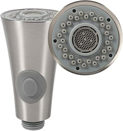 CYSFETENA Edelstahl Waschbecken Wasserhahn küchenbrause, Spritzwasserschutz Pull Out Brausekopf Küche, 1/2“ IPS Gewinde 2 Funktions Wasserhahn Brause für Restaurants, Hotels, Bars