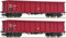 Roco 6680015 TT 2-TLG. Set: Offene Güterwagen, CSD, Ep. IV