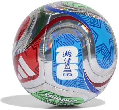 adidas World Cup 26 Trionda Trainingsball für Erwachsene, Unisex, Mehrfarbig, Größe 35 1/2 EU