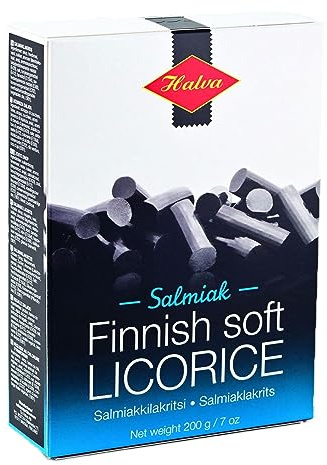 Halva Lakritz Salmiak 200g