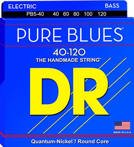 DR Strings PB5-40 Pure Blues Bassgitarren-Saiten