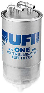UFI Filters, Filtro Gasolio 24.ONE.02, Filtro Carburante per Ricambio, Adatto ad Auto, Applicabile su Diversi Modelli come Opel e Vauxhall