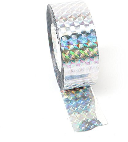 Reflektierendes Klebeband zum Fernhalten von Vögeln, 90 m