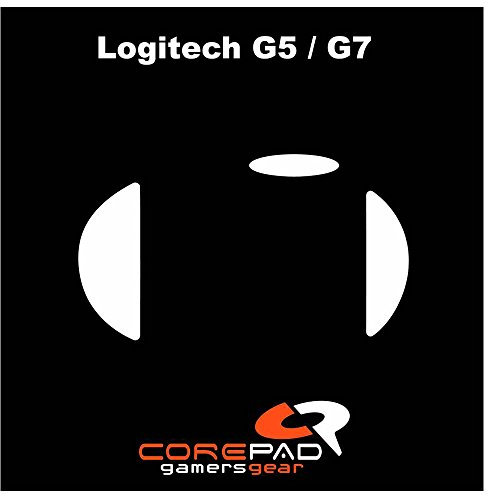 Corepad Skatez PRO 8 Ersatz Mausfüße kompatibel für Logitech G5 / Logitech G7