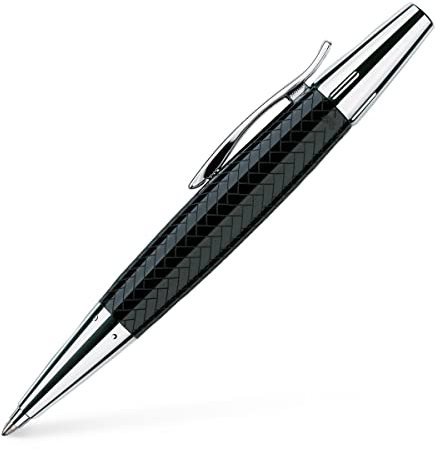 Faber-Castell F148351 E-Motion Ballpoint Pen Parquet Black