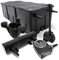 Wiltec Komplettset: CBF-350C Teichfilter bis 90000 L Teichfilteranlage, NEO10000 Teichpumpe 10000l/h 80W, CUV-224 Teichklärer 24W, SK-40 Skimmer 3000l/h 60W, HJ-943 Springbrunnen 800l/h 16W