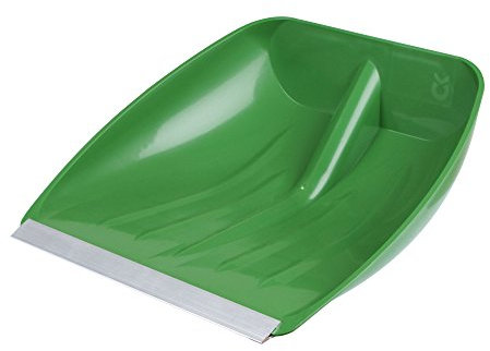 Kerbl 29666 - Pala per neve e cereali, in plastica con bordo paraurti