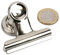 Brief-Klemmer mit Magnet, Breite 50 mm, vernickelt, VE 2 Stk