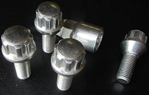 XtremeAuto® M12 X 1.25 Car Locking Wheel Bolts - Includes Styling sticker