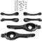 2x Federaufnahme 4x Querlenker Schrauben Hinterachse für Ford Focus I Turnier Kombi DNW für Focus II Turnier Kombi DA für Focus C-Max