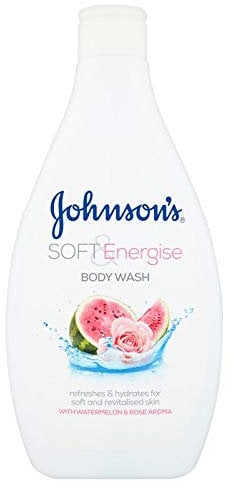 Johnson's Soft & Energise Body Wash 400ml Refresh and hydrate your skin, leaving it soft and revitalised, with Johnson's Body Wash. With watermelon and rose aroma.