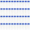 5ml Plastic Test Tubes Screw Caps Small Bottle Vial Storage Vial Storage Container for Lab-50pcs