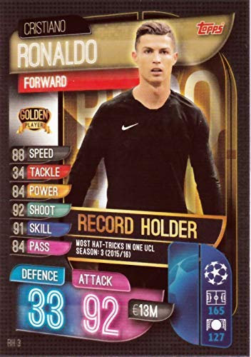 MATCH ATTAX EXTRA 2019/20 CRISTIANO RONALDO JUVENTUS ALL TIME RECORD HOLDER CARD