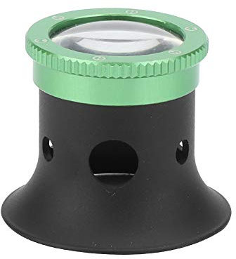 Uhrenbatterien, 20X Uhrmacherlupe Juwelierlupez Tragbares Licht Und Drucklos Ohne Band Uhrmacherwerkzeug Augenlupe Schmuck Lupe für Juwelieruhr