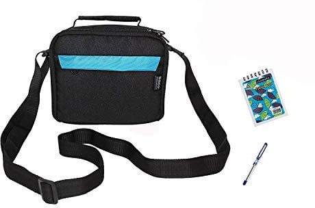 Saco Carry Travel Soft Bag for Omron JPN-1 Automatic Blood Pressure Monitor (BP-BAG-27), Blue, Travel