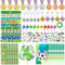TOPJOWGA 84PCS Fußball Party Mitgebsel Kinder, Fußball Give Aways, Fussball Partytüten Set, Armbänder, Trillerpfeife, Medaillen, Fußball Schlüsselanhänger, Mitgebsel Kindergeburtstag Gastgeschenk