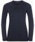 Style It Up *Ladies Long Sleeve HD T/Shirt (F-Navy, XS)