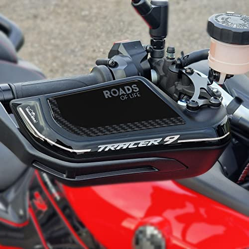 Resin Bike Motorrad-Aufkleber, kompatibel mit Yamaha Tracer 9 2023 2022, Motorrad-Schutz, 3D-Harz-Aufkleber, kompatibel mit: Redline, Icon Grey, Tech Camo, Midnight Black