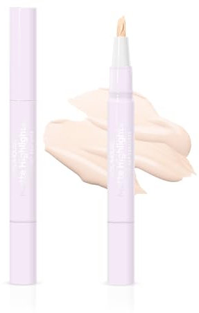 VIOLA HOUSE Penna Correttore, Antirughe Borse e Occhiaie, riduce Imperfezioni e Discromie, Finish Luminoso, Effetto Opacizzante, Pennino a Forcella per un Facile Utilizzo (Carne)