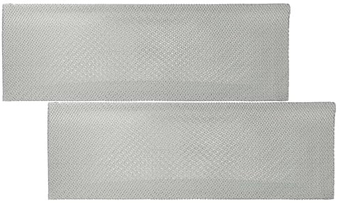 vhbw 2x Filter Metallfettfilter kompatibel mit Juno JDA 3830 E, 3930 S, 3930 E Dunstabzugshaube - 43,5 x 14,8 x 0,5 cm, Metall