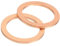 QUARKZMAN M18 Rondelle Plate, 15 Pcs Rondelles Plates à Anneau en Cuivre 24mm OD Joint d'Étanchéité en Métal pour Vis, Boulons, Écrous