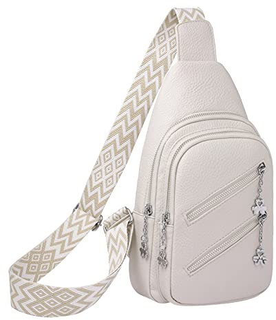 Sac à dos pour femme pouvant être relié avec câble de données USB Sac à dos décontracté Sac à dos de grande capacité 40 l, blanc, taille unique