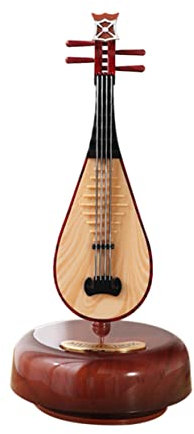 Warmhm 1 Stück Karton Drehbare Spieluhr Merch Musical Mechanismus Bausatz Instrument Teaser Ghibli Musik Plastik