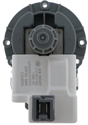 IATKIDTL Washing Machine Drain Pump Motor ,Compatible For Candy,Compatible For Hoover,41018403 B20-6AZC 220~240V,Washing Machine Drain Pump Motor