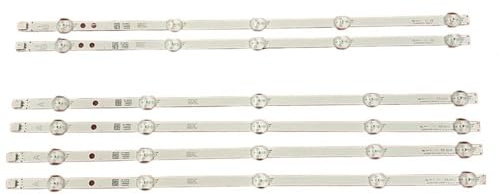 WHARGTSL LED Backlight Strip Fit For Hitachi 50HB26T72U A 50HB6T72U TELEFUNKEN AURUM50UHD 50WF401A A50F446A D50F289M4CW JVC LT-50C750(Kit 6pcs For 1 TV)