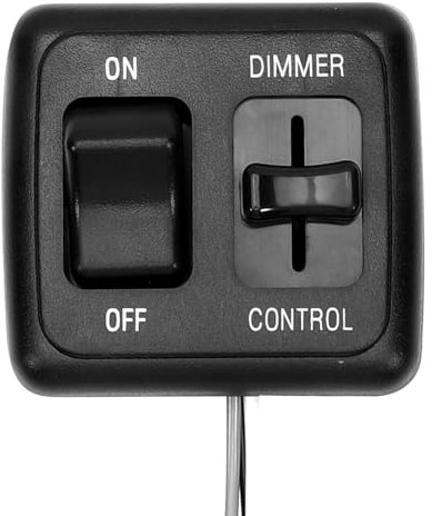 Illkjasfc DC12V Barche Camion Camper Toggle Dimmer Interruttori Adatto Per Luci Incandescenti LED Con Protezione da sovraccarico