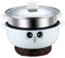 VALICLUD 1 Set Electric Double Layer Mini Pot Non Stick Multifunctional Cooking Boiler for Steaming Boiling Frying Capacity with Handles Uk Plug