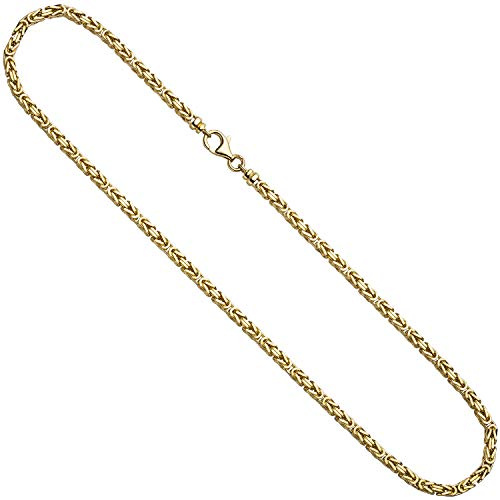 3,2mm Königskette Kette Collier aus 333 Massiv Gold Gelbgold 42cm Goldkette