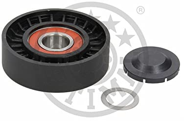 OPTIMAL 0-N2190S Umlenk- / Führungsrolle Keilrippenriemen ohne Halter Kompatibel mit FORD Focus II Schrägheck DA, HCP, DP 1540603 31251653 8M5N6A228AA